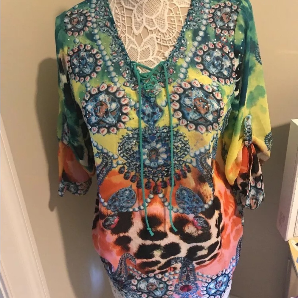 Multicolor Azara Paris Top size S